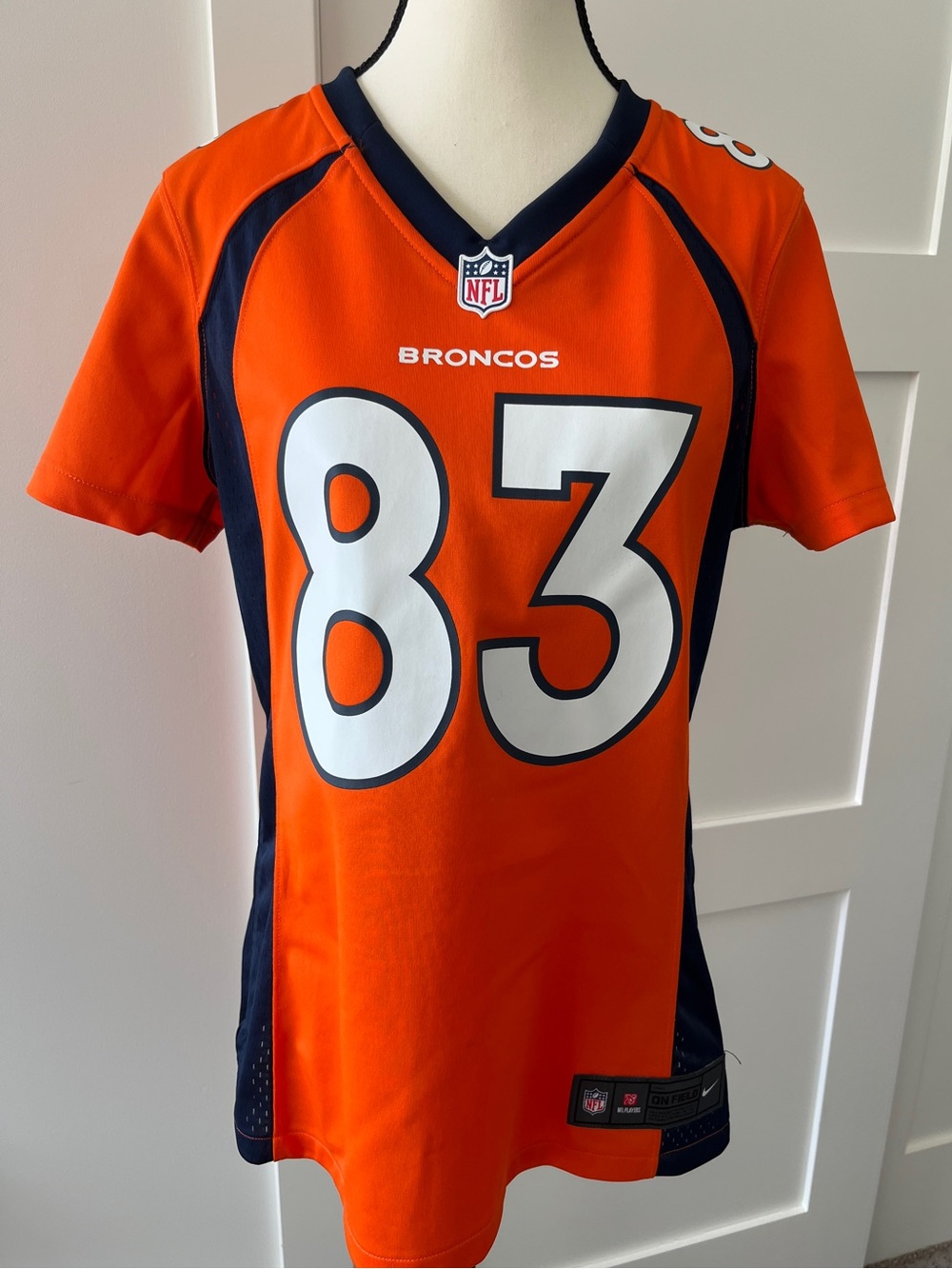 Denver Broncos Women's Nike Jersey #83 Wes Welker Jersey | Size Large